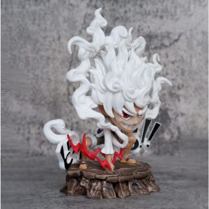 Mô Hình Luffy Gear 5 Siêu Ngầu Trạng Thái Chiến Đấu Cầm Tia Sét Cao 16cm - Mô Hình One Piece FullBox