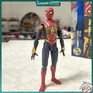 Mô Hình Spiderman Figma Figure Có Khớp Cử Động Được Cao 15cm