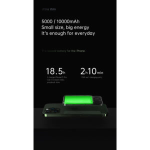 Pin Sạc Dự Phòng Không Dây Từ Tính 10000mAh, Sạc Nhanh PD 20W, Đèn LED Hiển Thị Pin