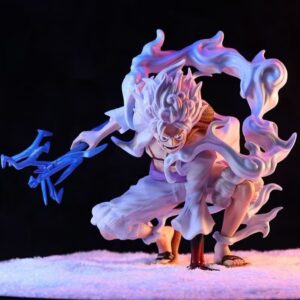 Mô Hình One Piece Luffy Gear 5 Trạng Thái Chiến Đấu Cầm Tia Sét 18cm