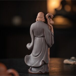 Tượng Đạt Ma Sư Tổ 19cm Bằng Gốm Sứ - Decor Phong Thủy An Yên