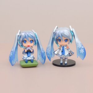 Set 6 Mô Hình Hatsune Miku Nghệ Sĩ Âm Nhạc Chibi - Mô Hình Anime Nữ Cute