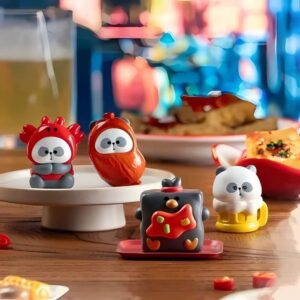Mô Hình Blind box Mr.Pa Mini Bean China Grand Hotel ToyCity - Mô Hình Gấu Trúc Panda Cute