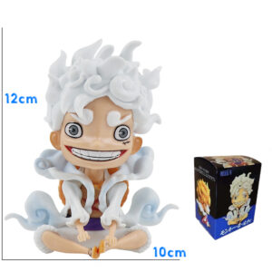 Mô Hình Luffy Gear 5 Chibi Cao 12cm - Mô Hình One Piece FullBox