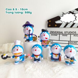 Mô Hình Mèo Doraemon Đa Quốc Gia, Nghề Nghiệp Làm Quà Tặng, Đồ Trang Trí