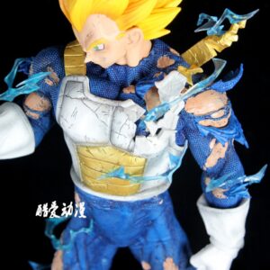 Mô Hình Dragon Ball Vegeta 45cm Có 4 Đầu Thay Thế, Có Led ở Đầu