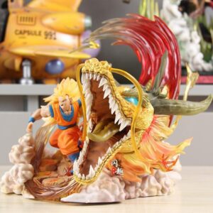 Mô Hình Dragon Ball Songoku SS3 Rồng Vàng Last Sheep