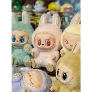 BlindBox Labubu Macaron Ver 2 Chính Hãng Pop Mart - Móc Khóa Gấu Bông Hot Trend