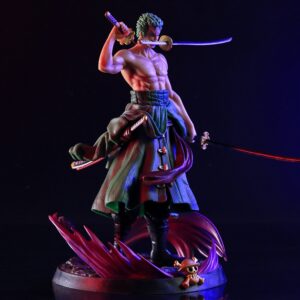 Mô Hình Roronoa Zoro Trạng Thái Chiến Đấu Dáng Đứng Siêu Ngầu 21cm Fullbox | Mô Hình One Piece Siêu Chất