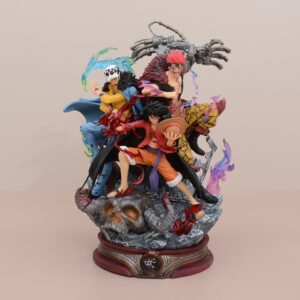 Mô Hình One Piece Bộ 3 Nhân Vật Luffy, Law, Eustass Kid