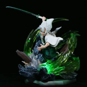 Mô Hình Phong Trụ Sanemi Shinazugawa GK Cao 35cm Siêu Nét có LED - Mô Hình Demon Slayer