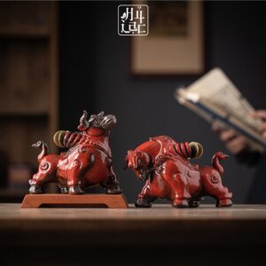 Tượng Trâu Gốm Sứ Mang Lại May Mắn, Tài Lộc