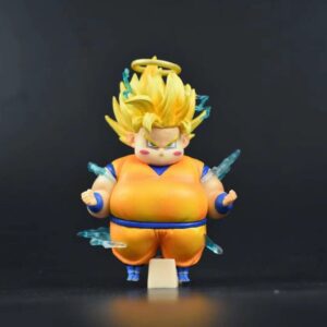 Mô Hình Son Goku Chibi Béo Đáng Yêu | Mô Hình Dragon Ball Dễ Thương, Trang Trí Bàn Làm Việc, Làm Quà Tặng