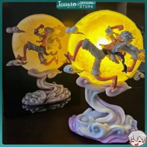 Mô Hình One Piece Luffy Gear 5 Thần Mặt Trời Nika Bản To 35cm Cao Cấp