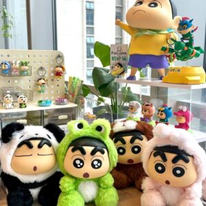 BlindBox Gấu Bông Crayon Shin-Chan Animals Vol.1 Chính Hãng 52TOYS - Móc Khóa Gấu Bông