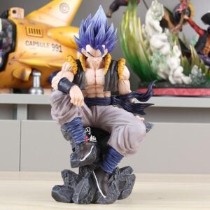 Mô Hình Dragon Ball Gogeta Ngồi Chống Tay Có 3 Đầu Thay Thế