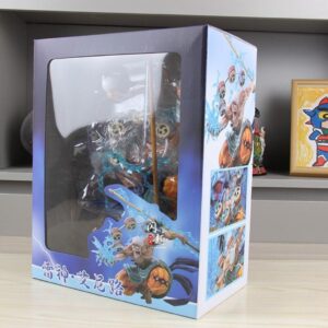Mô Hình One Piece Chúa Trời Enel Tư Thế Ngồi Có 3 Đầu Thay Thế