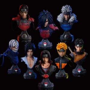 Mô Hình Naruto Tượng Bán Thân Kakashi, Madara, Tsunade, Sasuke, Obito, Itachi, Kakashi, Naruto