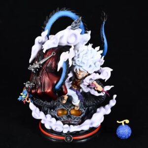 [CÓ LED] Mô Hình Luffy Nika Gear 5 Trạng Thái Chiến Đấu Bóp Kaido Siêu Ngầu | Mô Hình One Piece