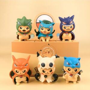 Mô Hình Pikachu Cosplay Nhân Vật Trong Pokemon Siêu Đáng Yêu