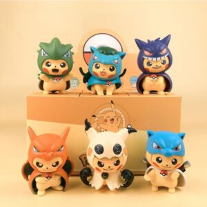 Mô Hình Pikachu Cosplay Nhân Vật Trong Pokemon Siêu Đáng Yêu