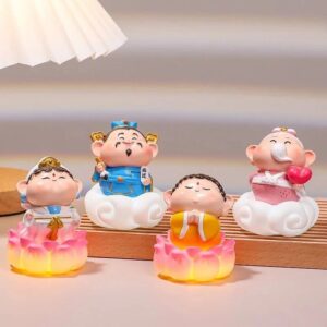 Tượng Phật Chibi Đáng Yêu Mang Lại May Mắn, An Lành Dùng Để Trang Trí Bàn Làm Việc