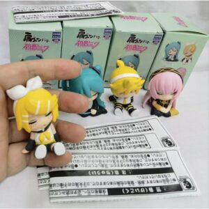 Set 4 Mô Hình Hatsune Miku Chibi Đáng Yêu - Mô Hình Anime Nữ Cute