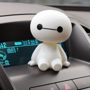 Mô Hình Baymax Chibi Lắc Đầu Siêu Dễ Thương Fullbox - Mô Hình Disney Big Hero 6 Làm Quà Tặng, Quà Lưu Niệm