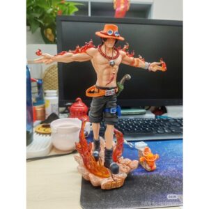 Mô hình One Piece Portgas D. Ace Hỏa Quyền Dang 2 Tay Siêu Ngầu 26cm