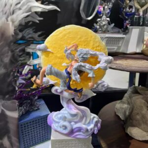 Mô Hình One Piece Luffy Gear 5 Thần Mặt Trời Nika Bản To 35cm Cao Cấp