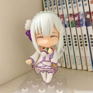Mô Hình Nendoroid Nhân Vật Emilia Siêu Dễ Thương - Mô Hình Anime Nữ Re:Zero