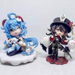Mô Hình Genshin Impact Chibi Nhân Vật Yae Miko, Hutao, Ganyu