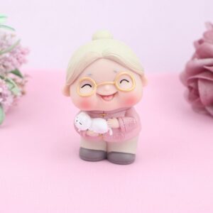 Mô Hình Ông Bà Lão Siêu Dễ Thương, Hàng Đẹp Loại 1 | Dùng Trang Trí Tiểu Cảnh, Quà Tặng, Trang Trí Bàn Làm Việc