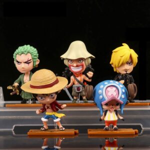 Set 10 Mô Hình Nhân Vật Băng Mũ Rơm - Mô Hình One Piece