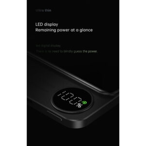 Pin Sạc Dự Phòng Không Dây Từ Tính 10000mAh, Sạc Nhanh PD 20W, Đèn LED Hiển Thị Pin