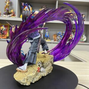 Mô Hình Thượng Huyền Nhất Kokushibou GK Chiến Đấu Có Led 30cm - Mô Hình Demon Slayer