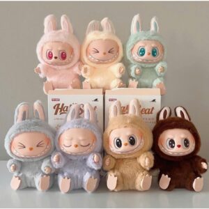 BlindBox Labubu Macaron Ver 2 Chính Hãng Pop Mart - Móc Khóa Gấu Bông Hot Trend