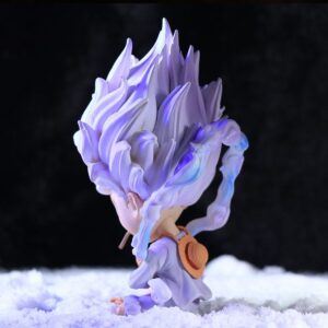 Mô Hình Luffy Gear 5 Nika Dáng Ngồi Siêu Chất Trang Trí PC, Bàn Làm Việc - Mô Hình One Piece