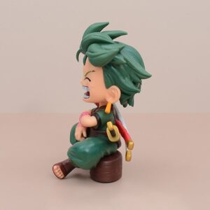 Mô Hình Luffy, Sanji, Zoro Chibi Ngồi Cười Đáng Yêu Fullbox - Mô Hình One Piece