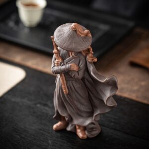 Tượng Hiệp Khách Kiếm Sĩ Giang Hồ 20cm - Decor Phong Thủy An Yên
