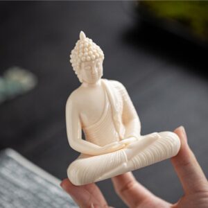 Tượng Phật Thích Ca Mâu Ni Ngồi Thiền - Decor Phong Thủy An Yên