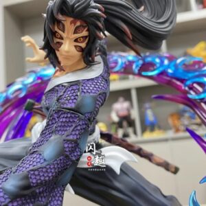 Mô Hình Thượng Huyền Nhất Kokushibou GK Chiến Đấu Có Led 30cm - Mô Hình Demon Slayer