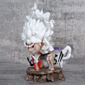 Mô Hình Luffy Gear 5 Siêu Ngầu Trạng Thái Chiến Đấu Cầm Tia Sét Cao 16cm - Mô Hình One Piece FullBox