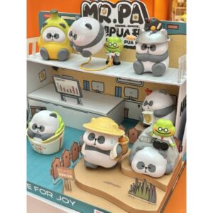 Blind Box Mr.Pa Don't Try To PUA Me - Set 8 Mô Hình Gấu Trúc Cute