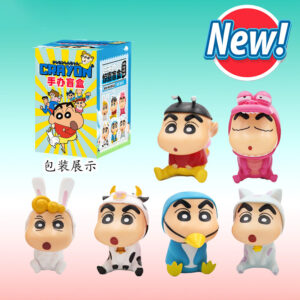 Set 6 Mô Hình Cậu Bé Bút Chì Shin Chan Cosplay Cute - Trang Trí Tiểu Cảnh, Làm Quà Tặng