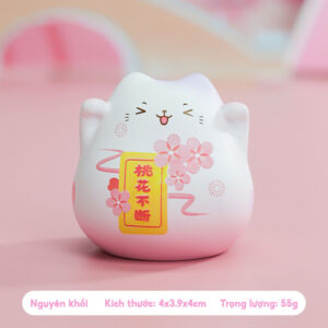 Mèo Thần Tài Mini May Mắn, Dễ Thương, Dùng Để Trang Trí Tiểu Cảnh