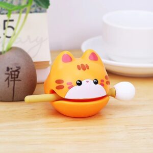 Mô Hình Gõ Mõ Giải Nghiệp Hình Thú Cho Người Mỏ Hỗn, Gõ Mõ Tịnh Tâm Giảm Stress, Trang Trí Bàn Làm Việc, Làm Quà Tặng