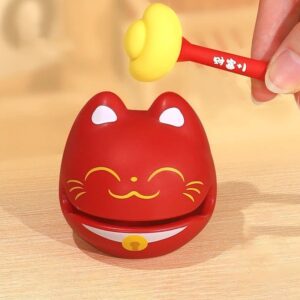 Mô Hình Gõ Mõ Giải Nghiệp Hình Thú Cho Người Mỏ Hỗn, Gõ Mõ Tịnh Tâm Giảm Stress, Trang Trí Bàn Làm Việc, Làm Quà Tặng