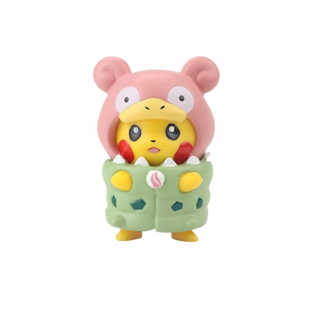 Mô Hình Pikachu Cosplay Biến Hình Siêu Đáng Yêu - Mô Hình Pokemon Trang Trí, Làm Quà Tặng
