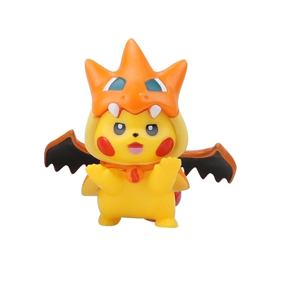 Mô Hình Pikachu Cosplay Biến Hình Siêu Đáng Yêu - Mô Hình Pokemon Trang Trí, Làm Quà Tặng
